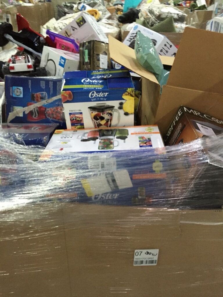 Amazon Customer Returns Pallets