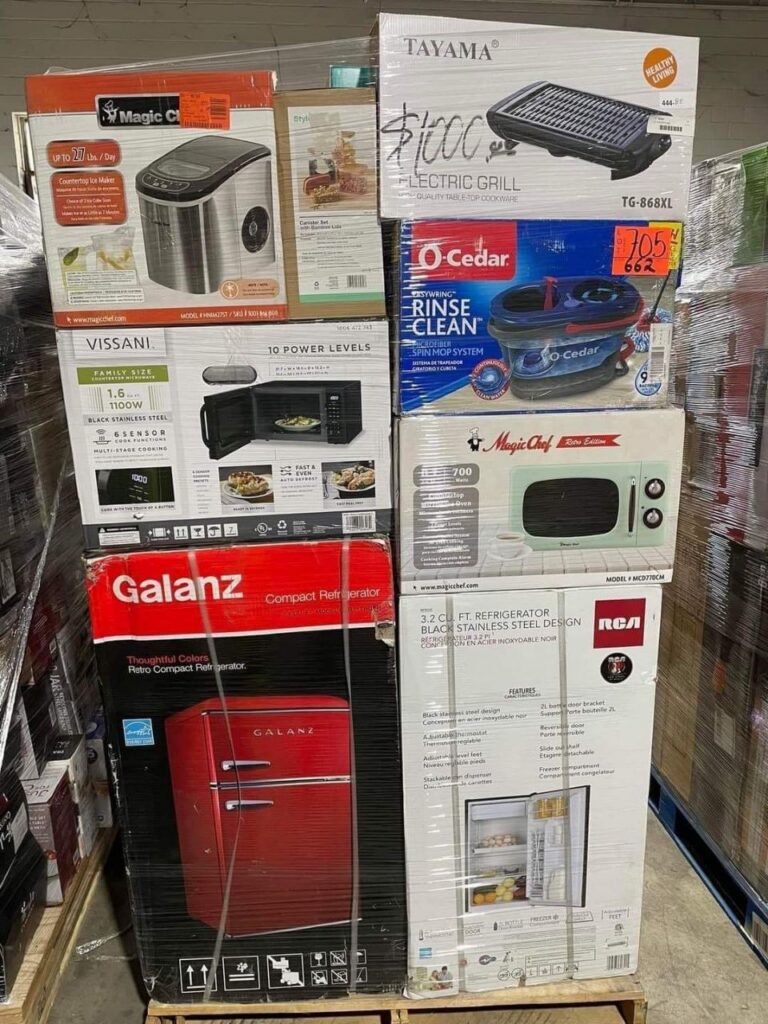 mix electronics home pallets