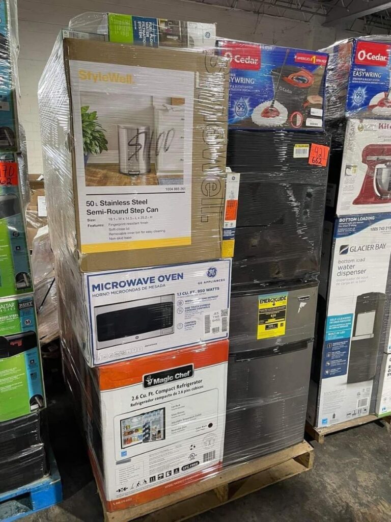 mix electronics home pallets