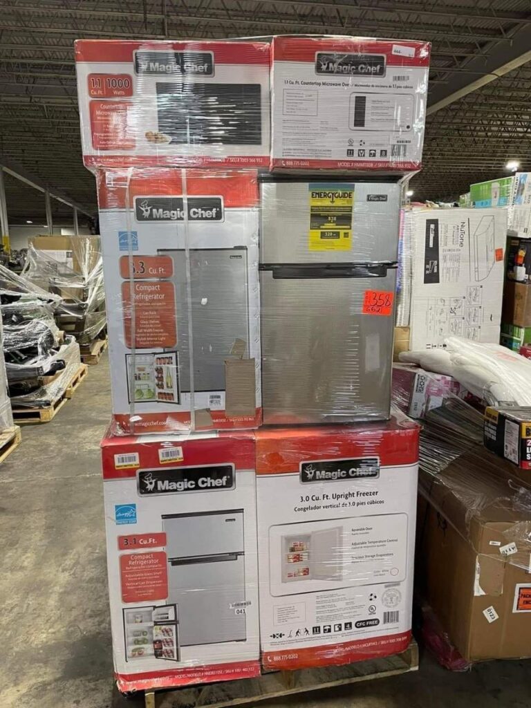 mix electronics home pallets