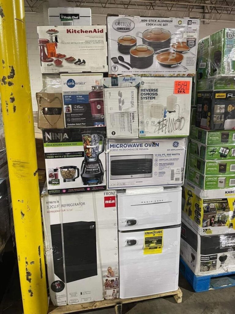 mix electronics home pallets