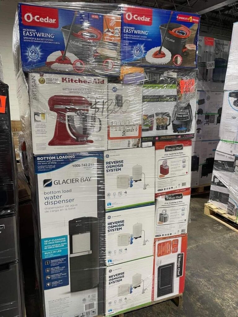 mix electronics home pallets