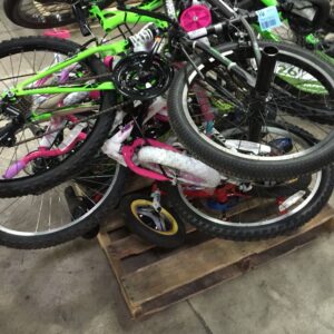 bicycles pallets