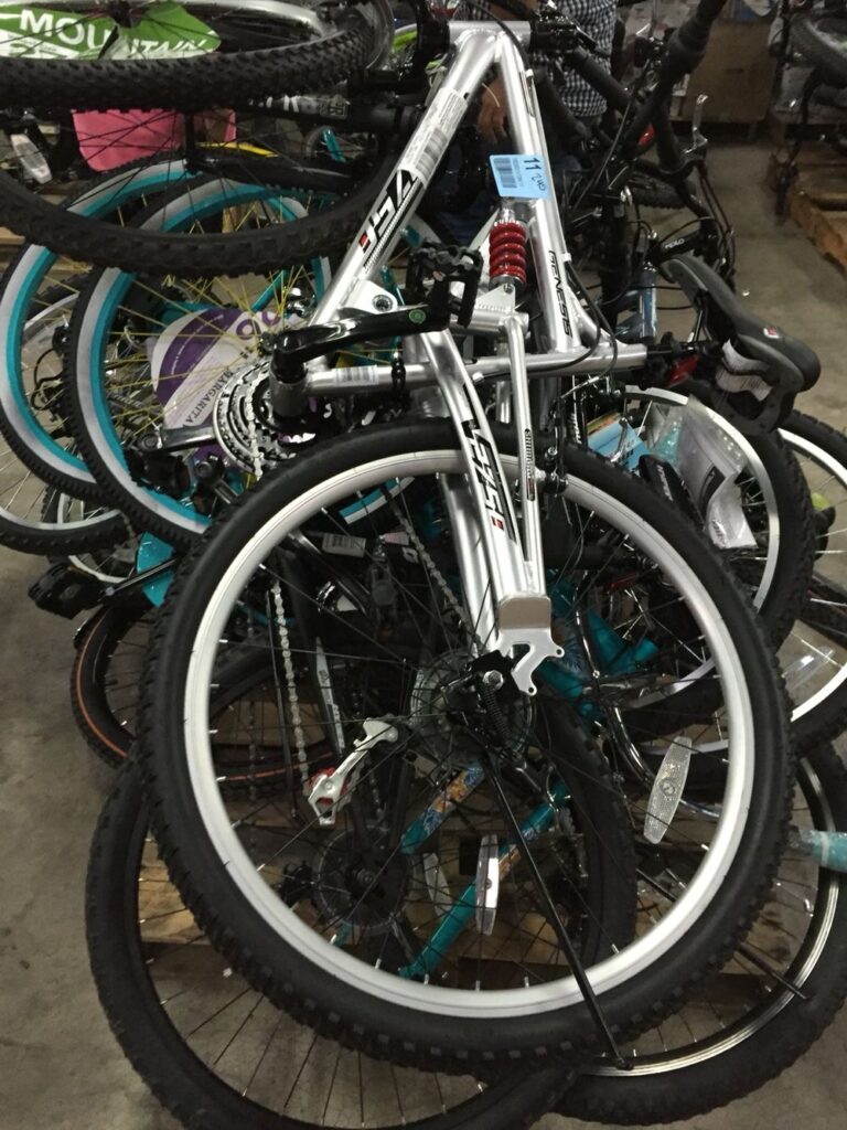 bicycles pallets