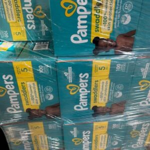 pampers diapers pallets